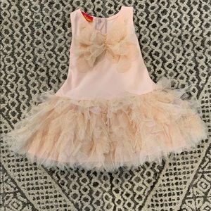 Kate Mack toddler butterfly dress EUC. Size 12M